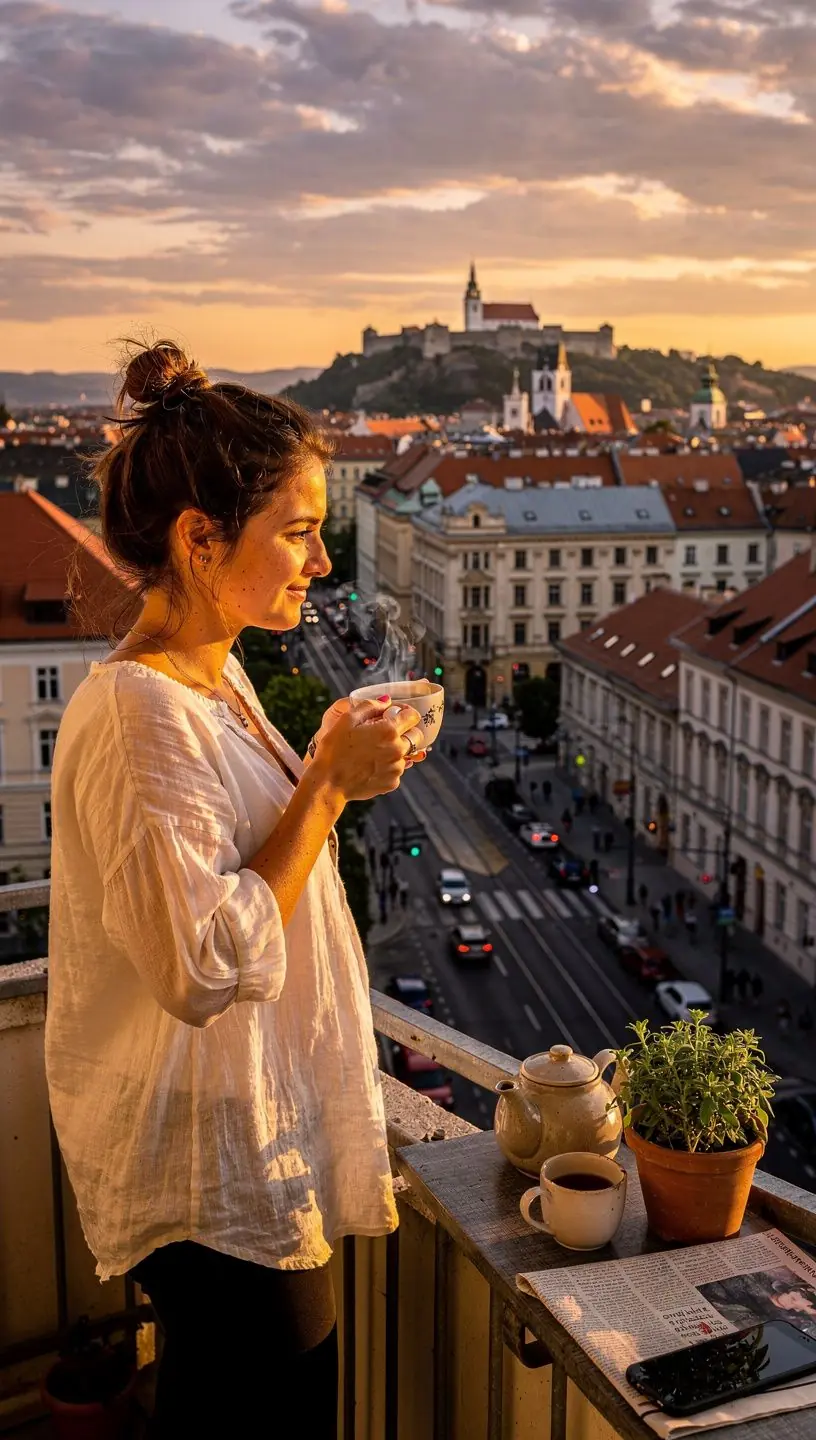 Zelené listy mäty a levandule na pozadí s jemnou svetelnou atmosférou